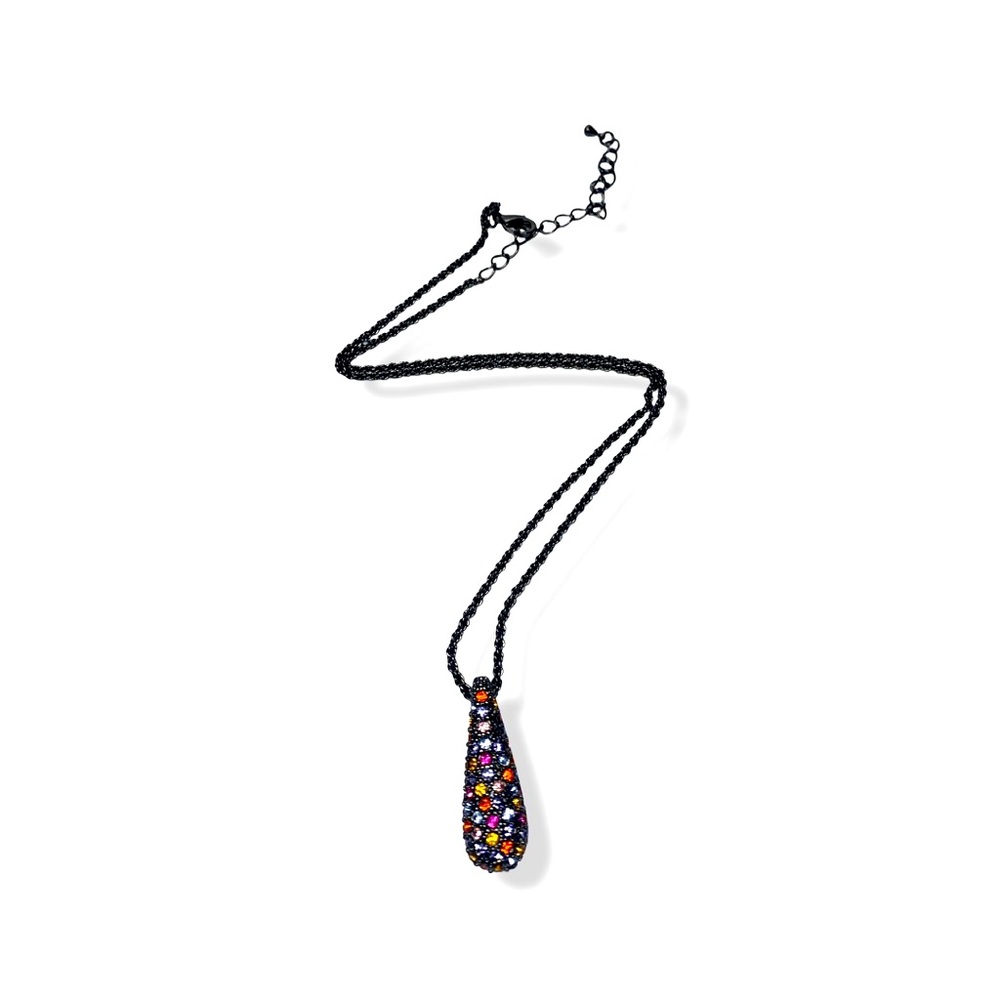 Mary Kay Sterling Silver Teardrop Pendant Necklace
